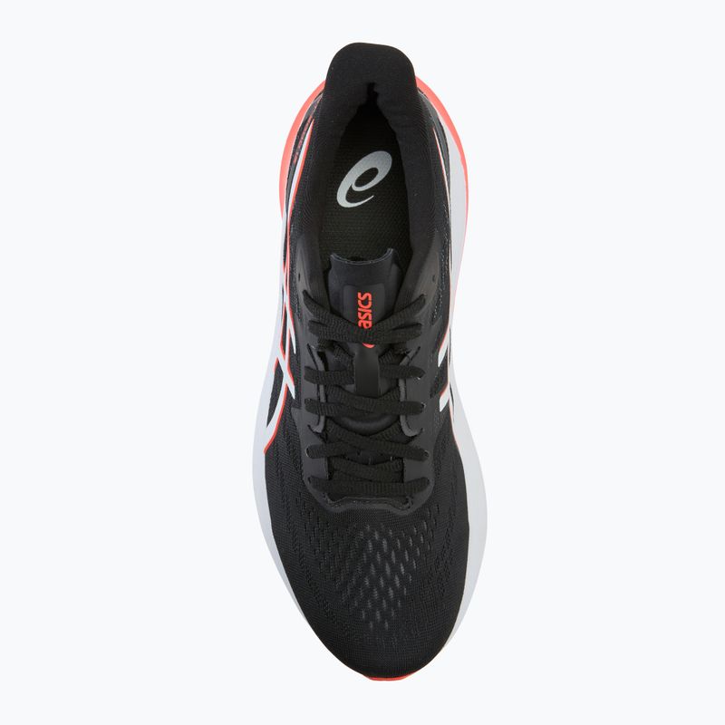 Кросівки для бігу чоловічі ASICS GT-2000 12 black/sunrise red 5