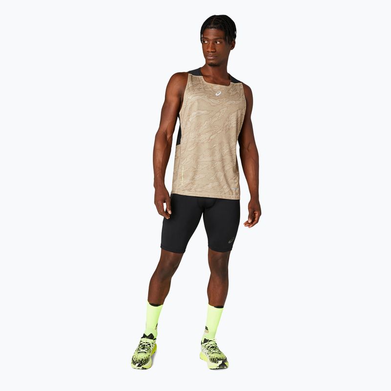 Топ для бігу чоловічий ASICS Fujitrail Singlet pepper 2