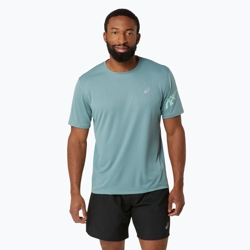 Футболка для бігу чоловіча ASICS Icon Top celadon/light celadon