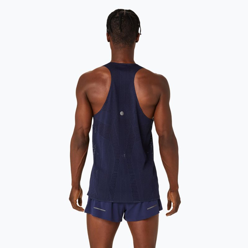 Топ для бігу чоловічий ASICS Metarun Singlet midnight 3