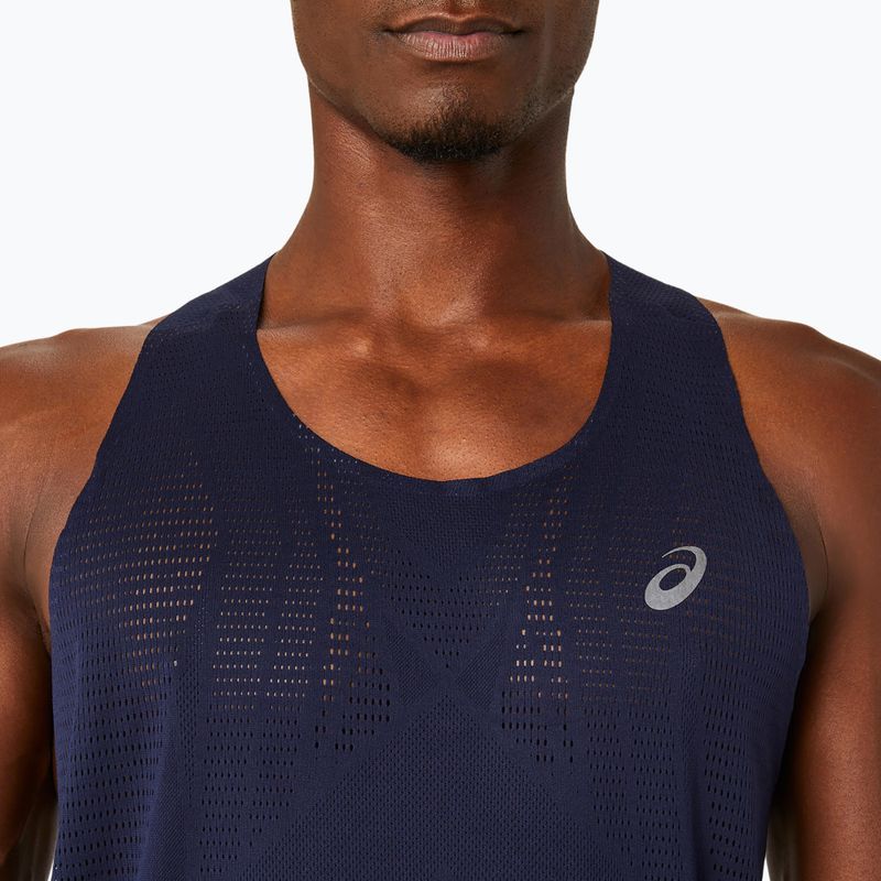 Топ для бігу чоловічий ASICS Metarun Singlet midnight 4