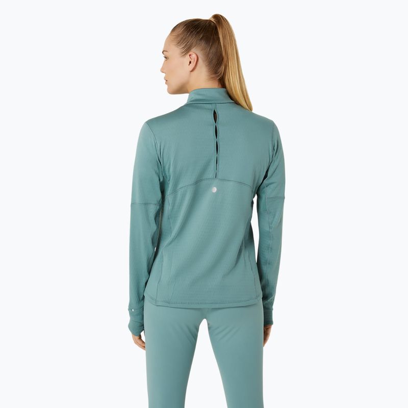 Кофта для бігу жіноча ASICS Road Winter 1/2 Zip Mid Layer celadon 3