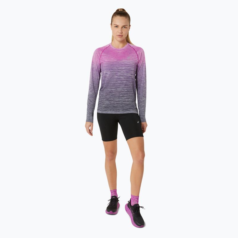 Кофта для бігу жіноча ASICS Seamless bold magenta/blue expanse 2