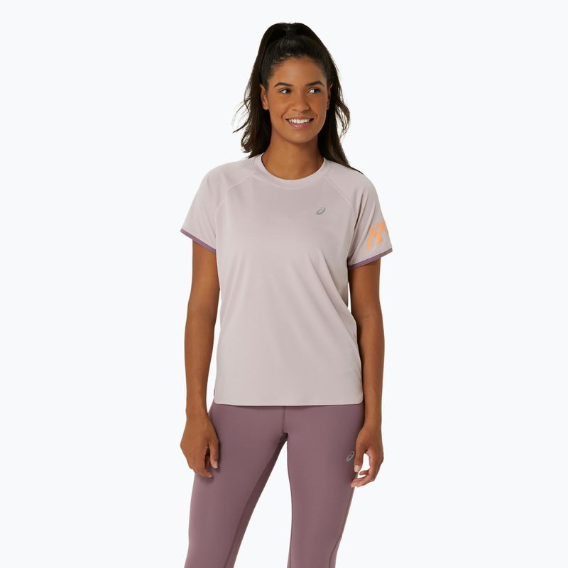 Футболка для бігу жіноча ASICS Icon Top watershed rose