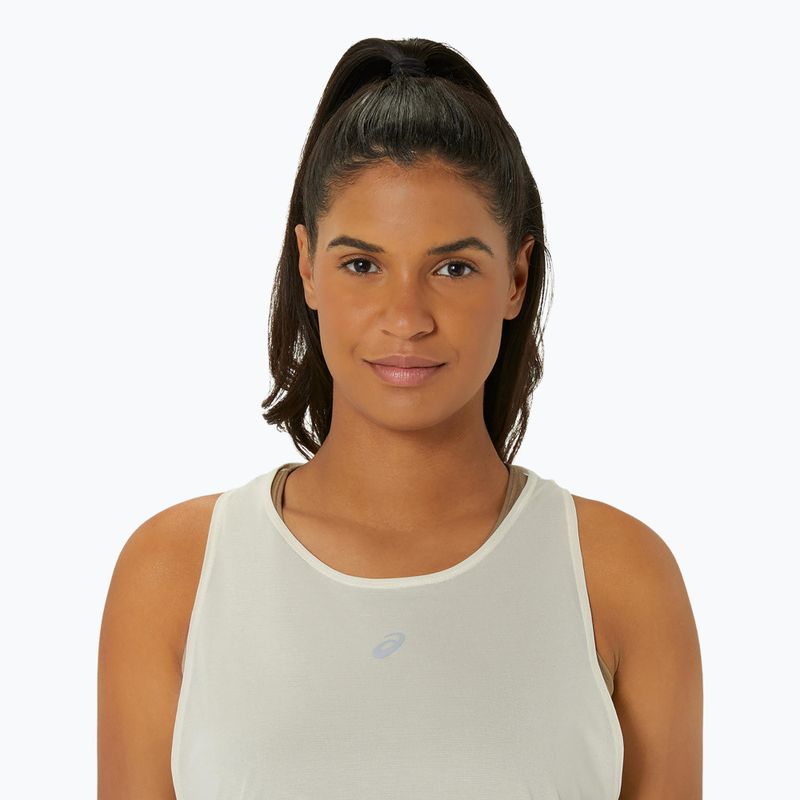 Топ для бігу жіночий ASICS Nagino Run Tank oatmeal/pepper 5