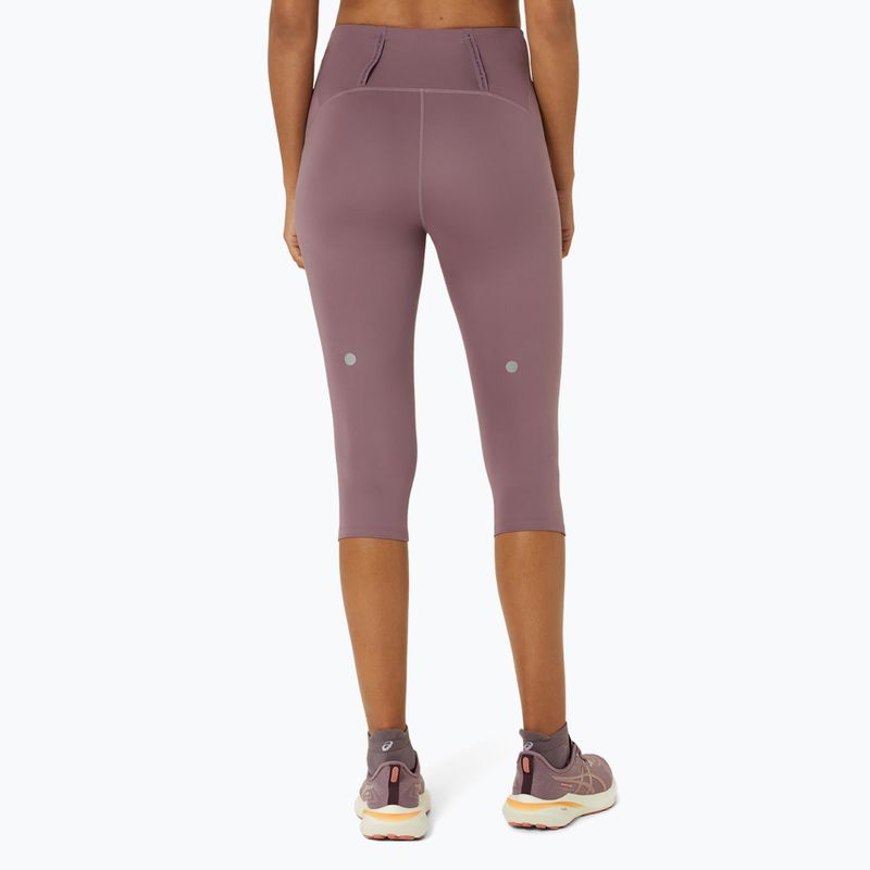 Легінси для бігу жіночі ASICS High Waist Capri dusty mauve 3