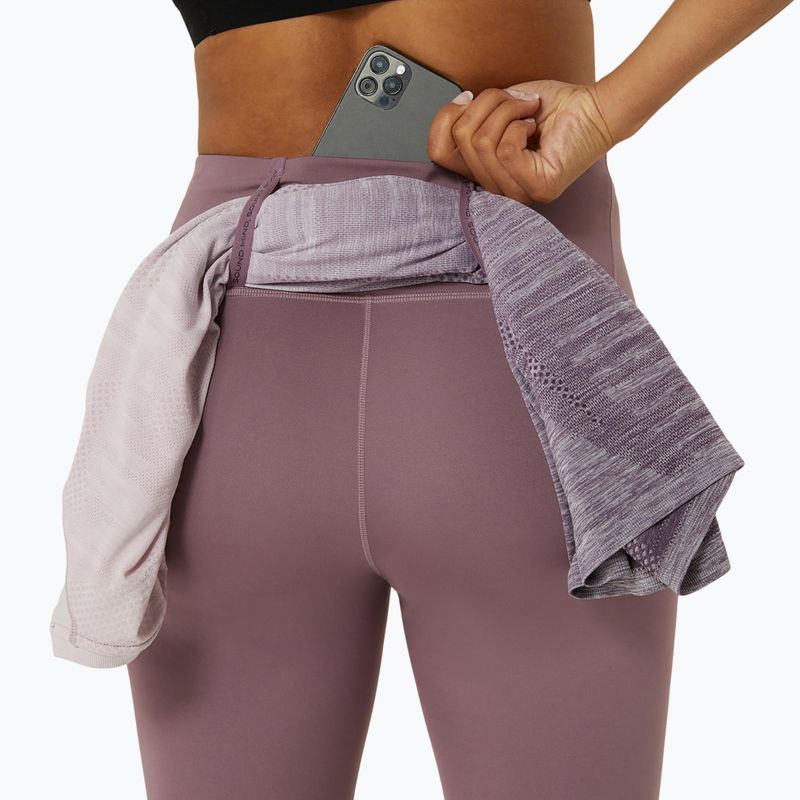 Легінси для бігу жіночі ASICS High Waist Capri dusty mauve 7