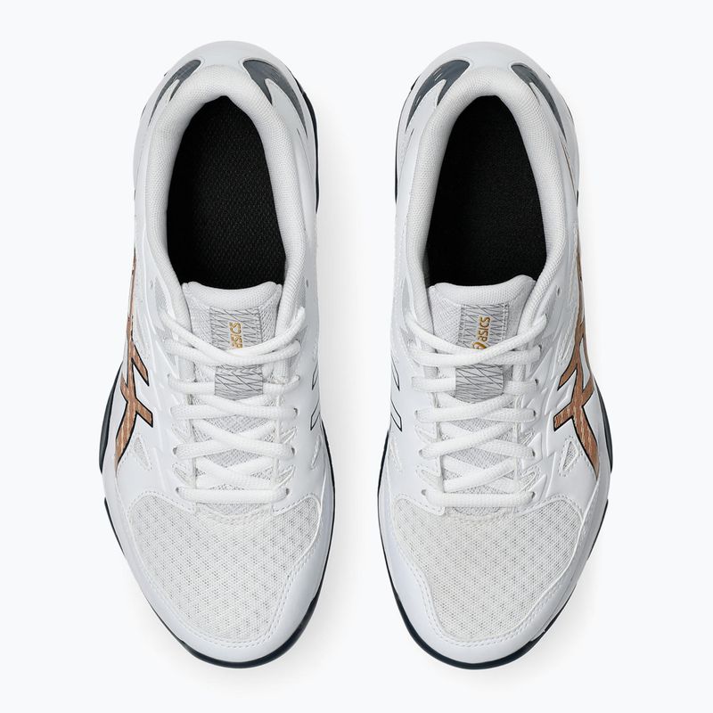 Кросівки жіночі ASICS Gel-Rocket 11 white/pure gold 12