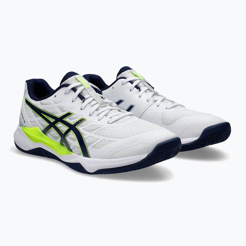 Кросівки чоловічі ASICS Gel-Tactic 12 white/blue expanse 10