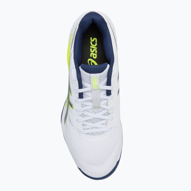 Кросівки чоловічі ASICS Gel-Tactic 12 white/blue expanse 4