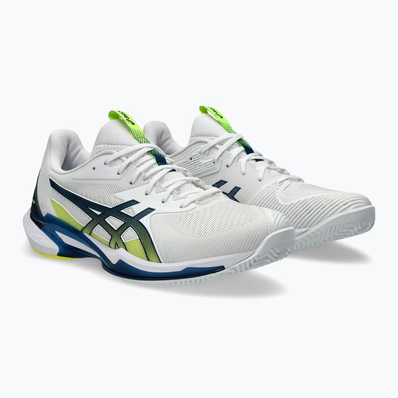 Кросівки для тенісу чоловічі ASICS Solution Speed FF 3 Clay white/mako blue 10