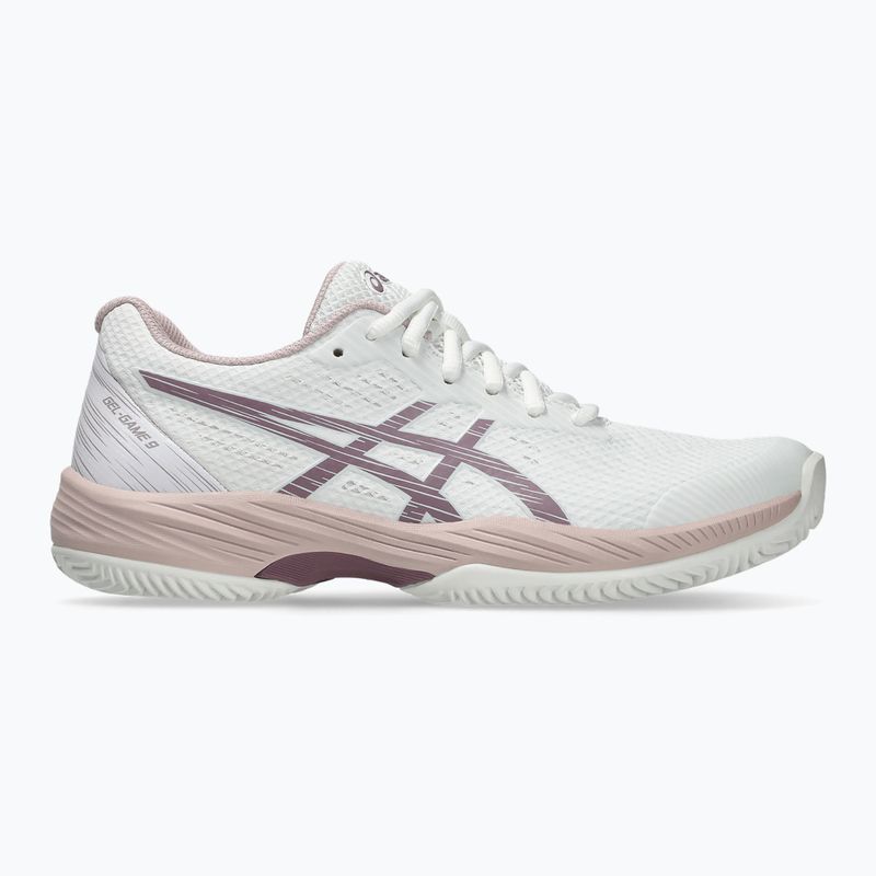 Кросівки для тенісу жіночі ASICS Gel-Game 9 Clay/OC white/dusty mauve 8