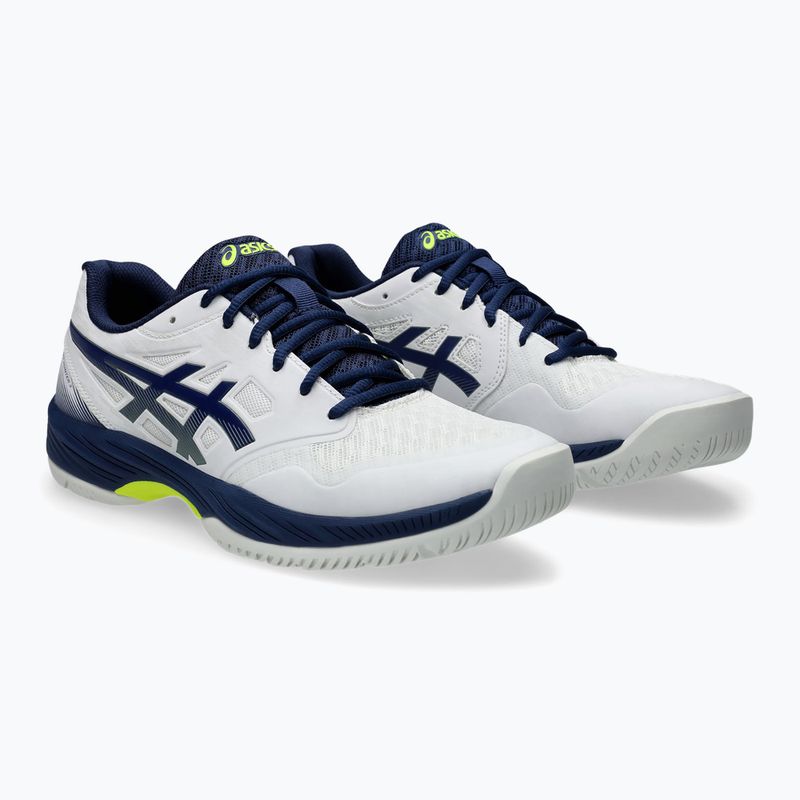 Кросівки для сквошу чоловічі ASICS Gel-Court Hunter 3 white/blue expanse 10