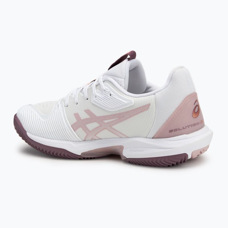 Кросівки для тенісу жіночі ASICS Solution Speed FF 3 Clay white/dusty mauve 3