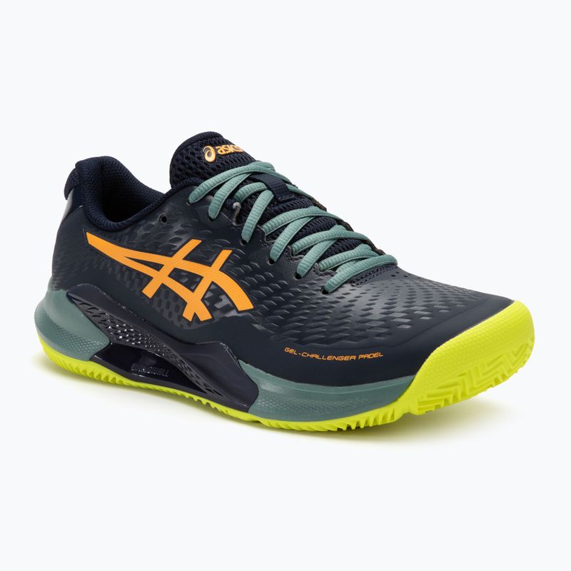 Кросівки для паделю чоловічі ASICS Gel-Challenger 14 midnight/stadium orange