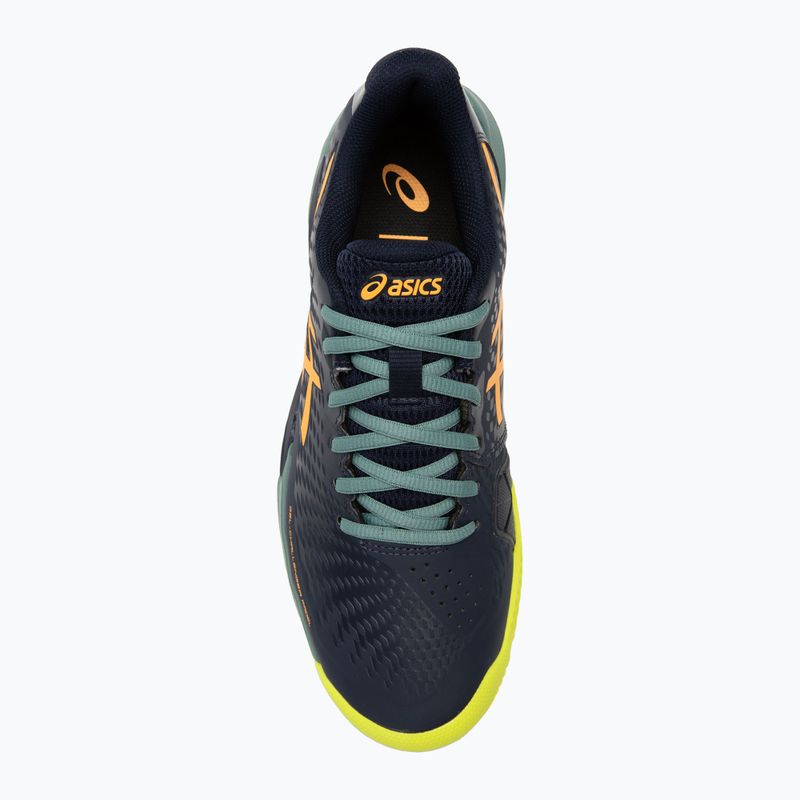 Кросівки для паделю чоловічі ASICS Gel-Challenger 14 midnight/stadium orange 5