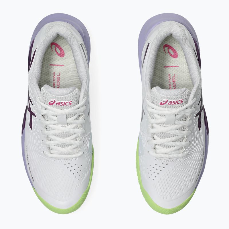 Кросівки для паделю жіночі ASICS Gel-Challenger 14 white/deep mauve 12