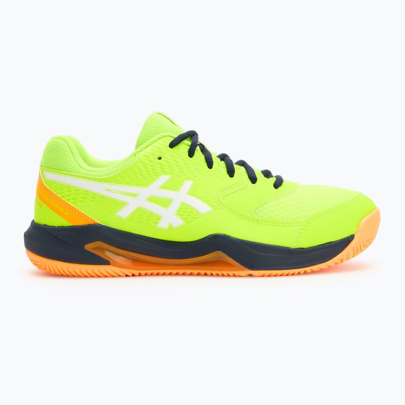 Кросівки для паделю чоловічі ASICS Gel-Dedicate 8 safety yellow/white 2