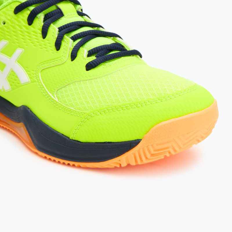 Кросівки для паделю чоловічі ASICS Gel-Dedicate 8 safety yellow/white 7