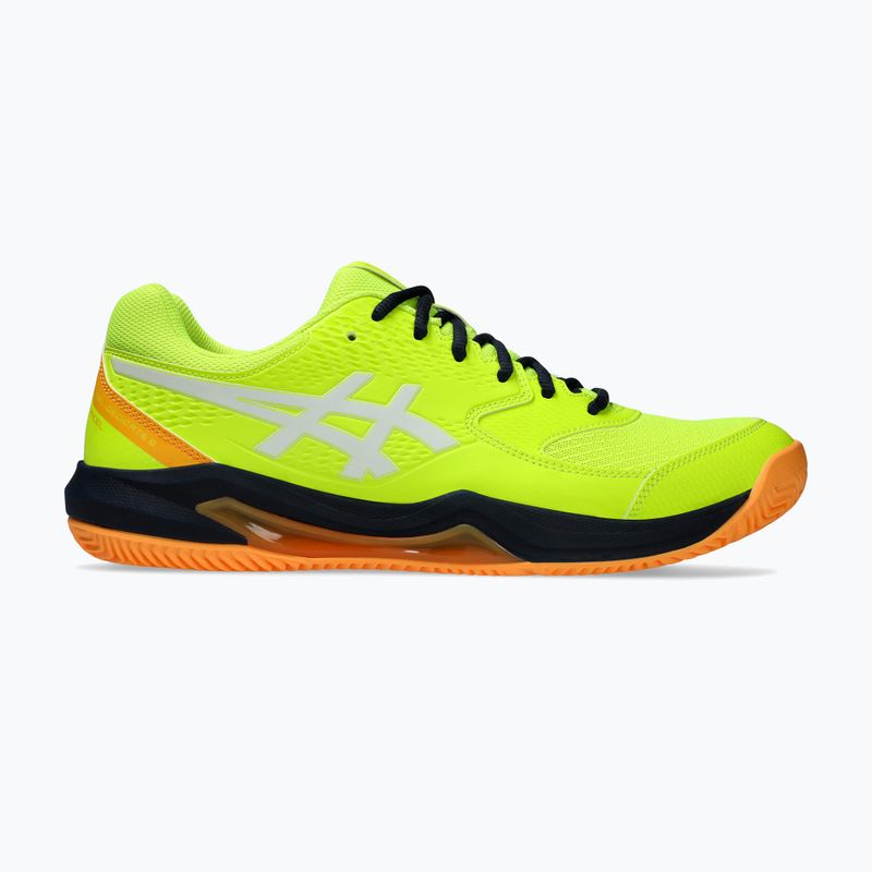 Кросівки для паделю чоловічі ASICS Gel-Dedicate 8 safety yellow/white 9