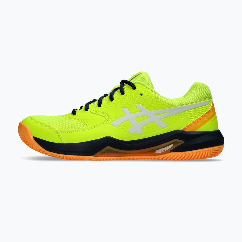 Кросівки для паделю чоловічі ASICS Gel-Dedicate 8 safety yellow/white 10