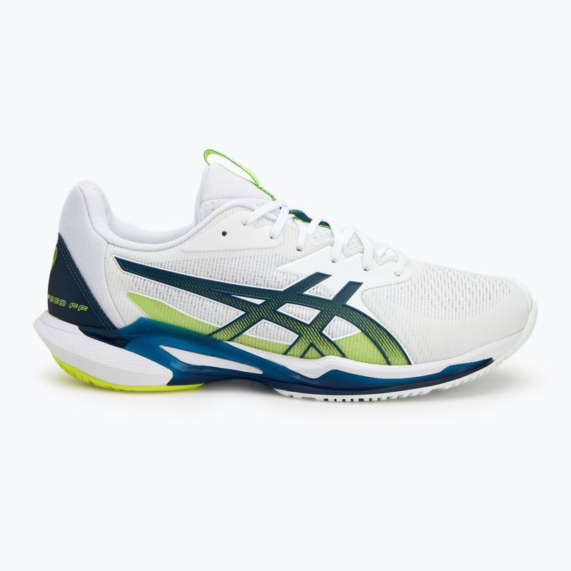 Кросівки для тенісу чоловічі ASICS Solution Speed FF 3 white/mako blue 2