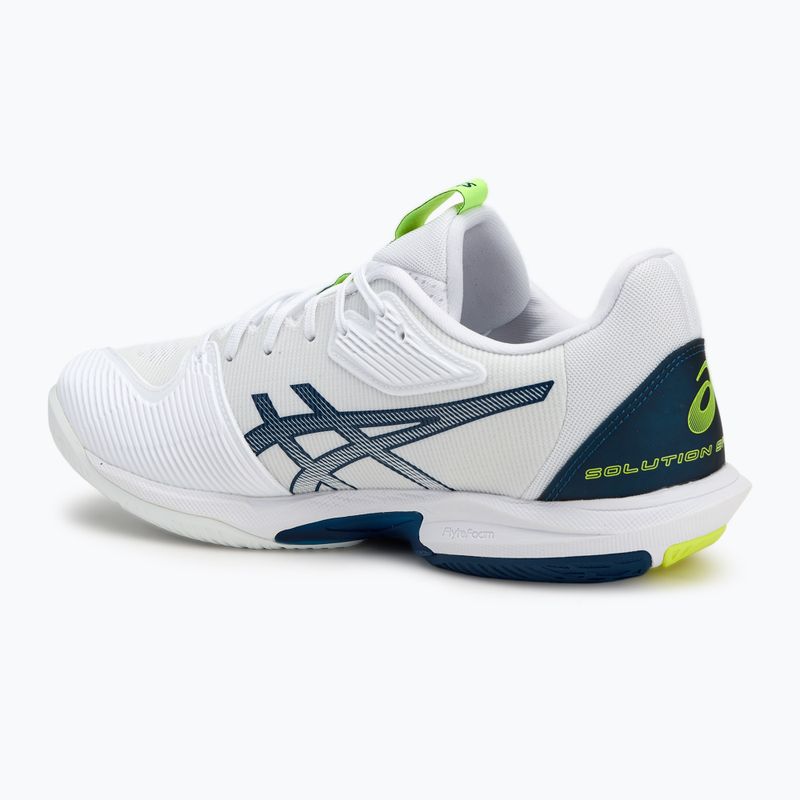 Кросівки для тенісу чоловічі ASICS Solution Speed FF 3 white/mako blue 3