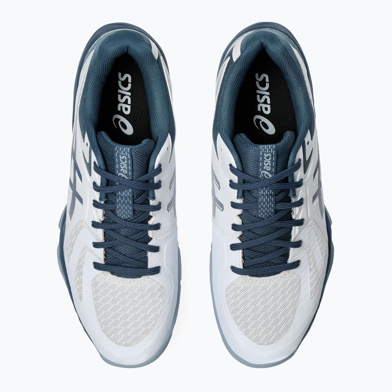 Кросівки чоловічі ASICS Blade FF white/vintage indigo 12