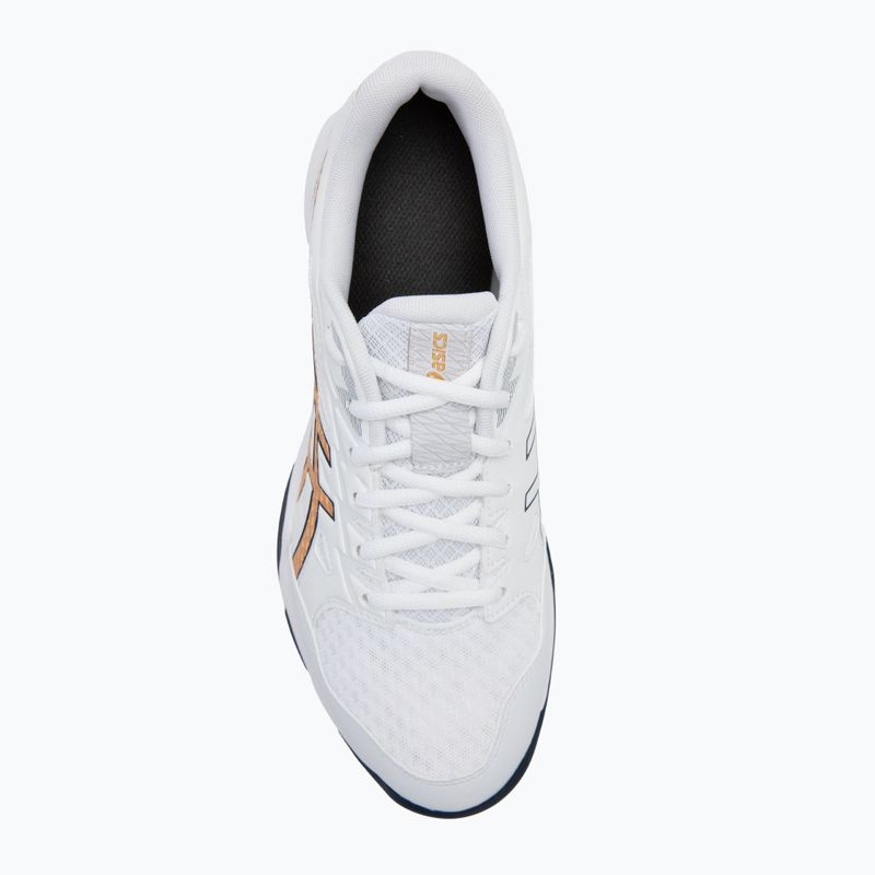 Кросівки чоловічі ASICS Gel-Rocket 11 white/pure gold 5