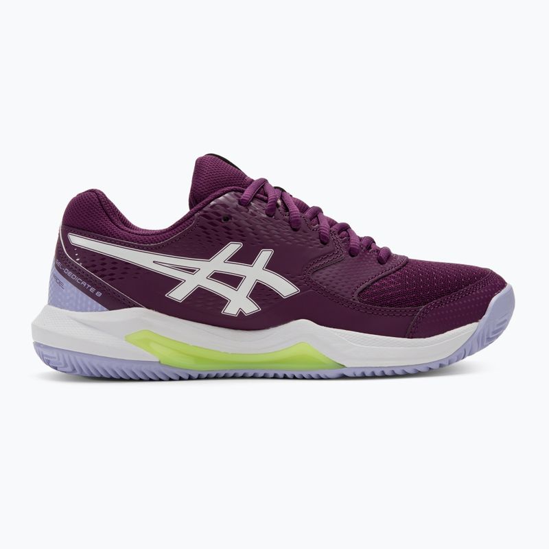 Кросівки для паделю жіночі ASICS Gel-Dedicate 8 deep mauve/white 2