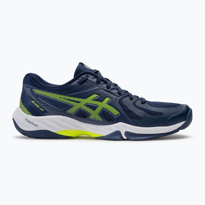 Кросівки чоловічі ASICS Blade FF blue expanse/safety yellow 2