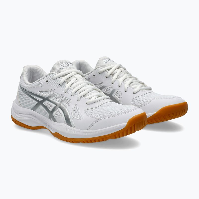 Кросівки жіночі ASICS Upcourt 6 white/pure silver 3