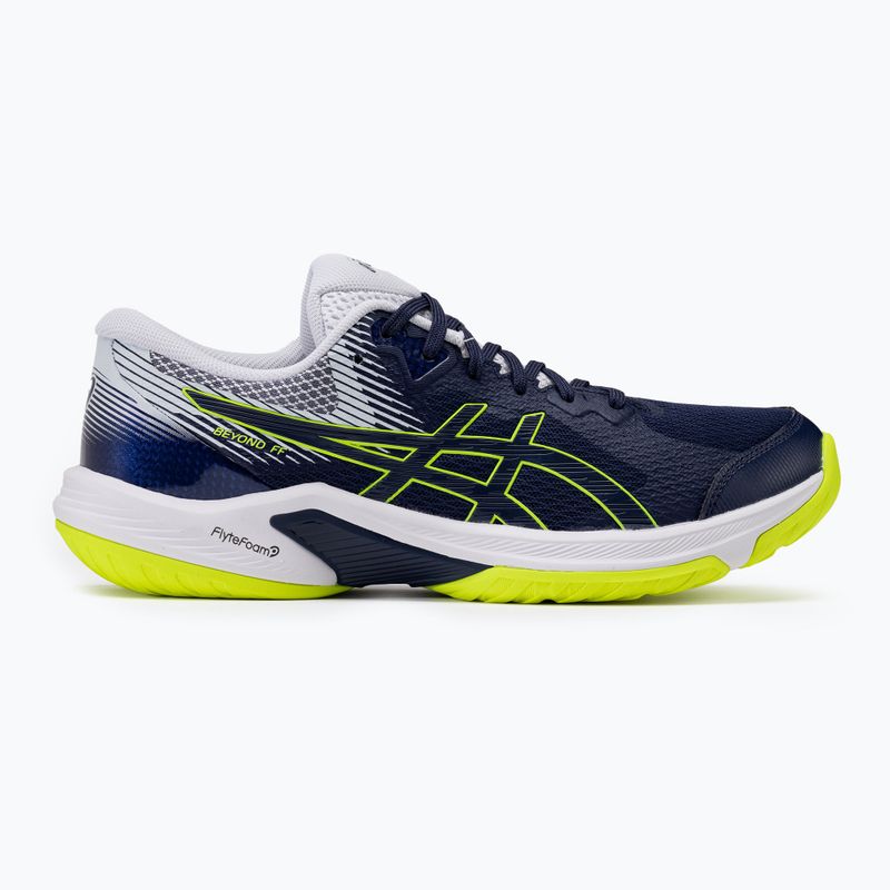 Кросівки чоловічі ASICS Beyond FF blue expanse/safety yellow 2