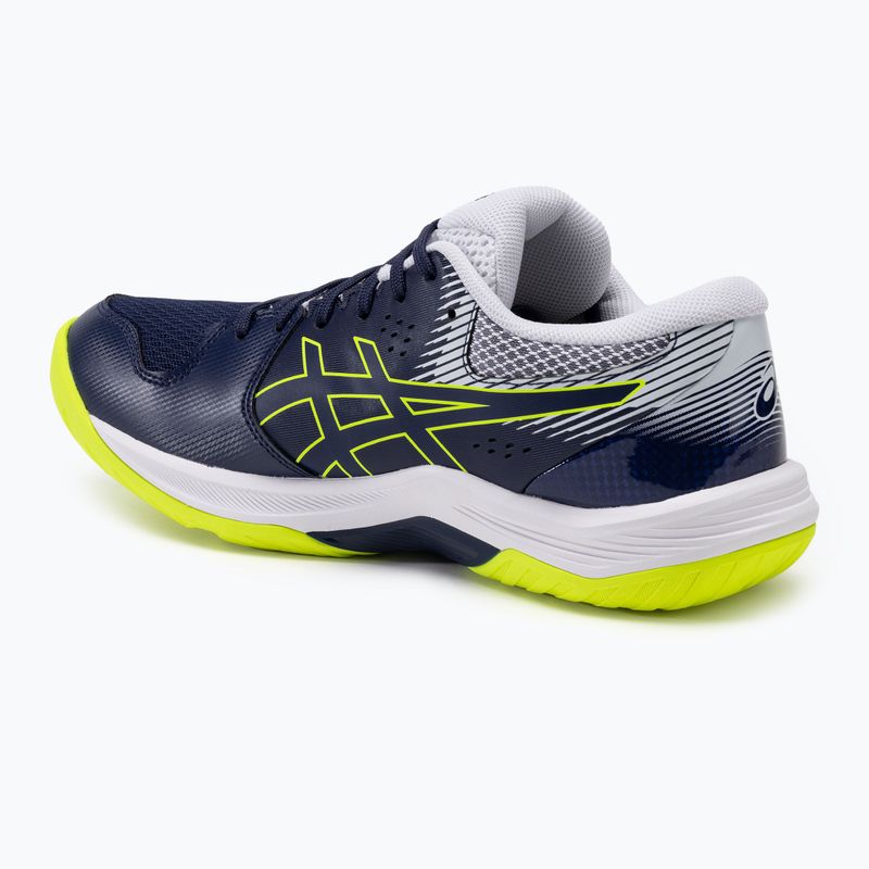 Кросівки чоловічі ASICS Beyond FF blue expanse/safety yellow 3