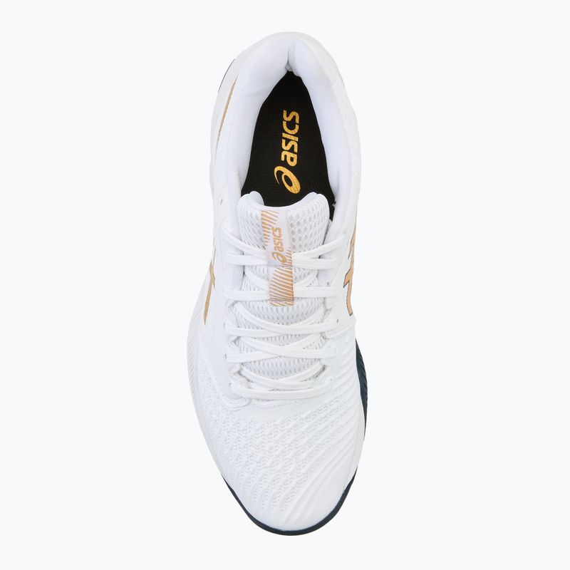 Кросівки чоловічі ASICS Netburner Ballistic FF 3 white/pure gold 5