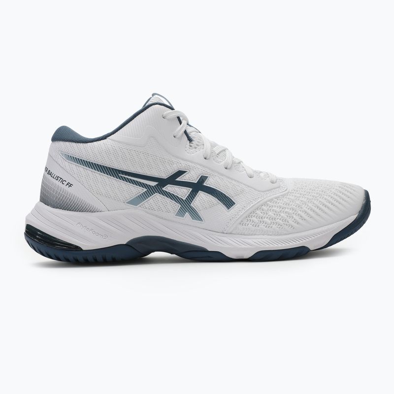 Кросівки чоловічі ASICS Netburner Ballistic FF MT 3 white/vintage indigo 2