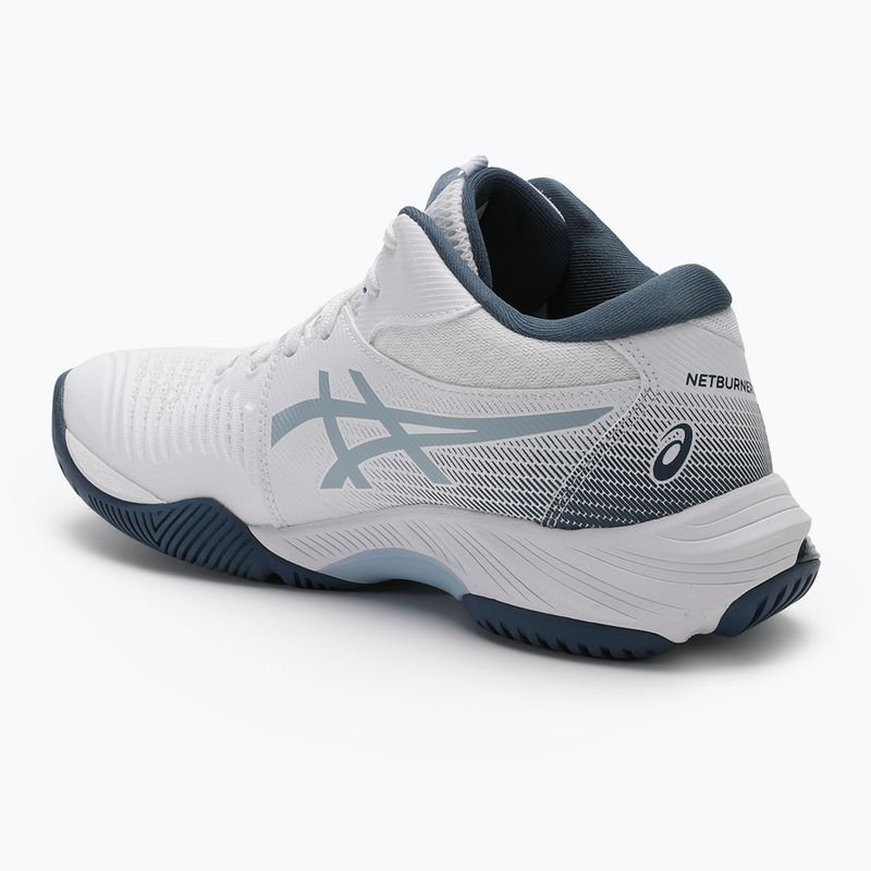 Кросівки чоловічі ASICS Netburner Ballistic FF MT 3 white/vintage indigo 3