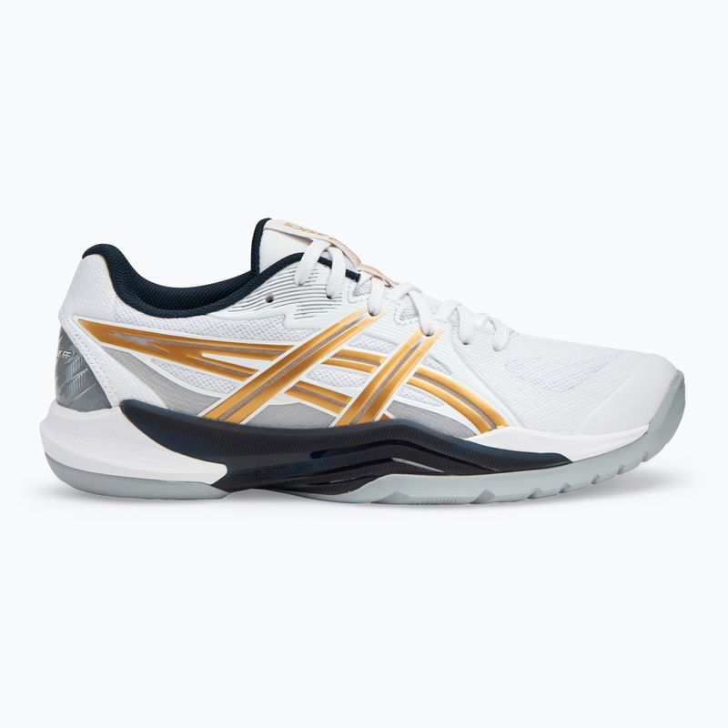 Кросівки чоловічі ASICS Powerbreak FF white/rich gold 2