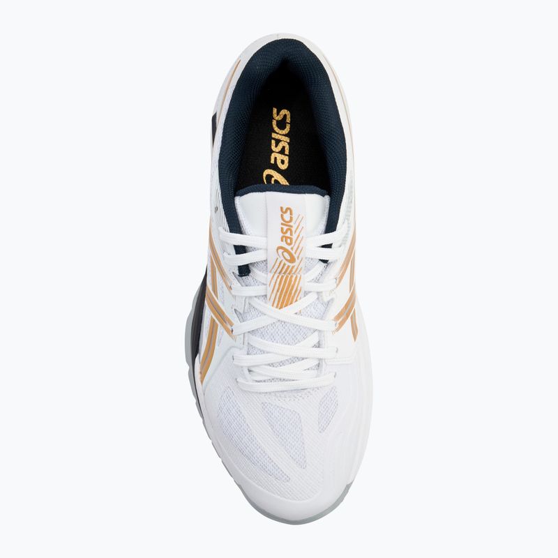 Кросівки чоловічі ASICS Powerbreak FF white/rich gold 5