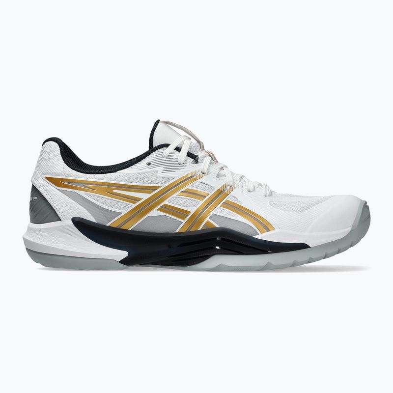 Кросівки чоловічі ASICS Powerbreak FF white/rich gold 8