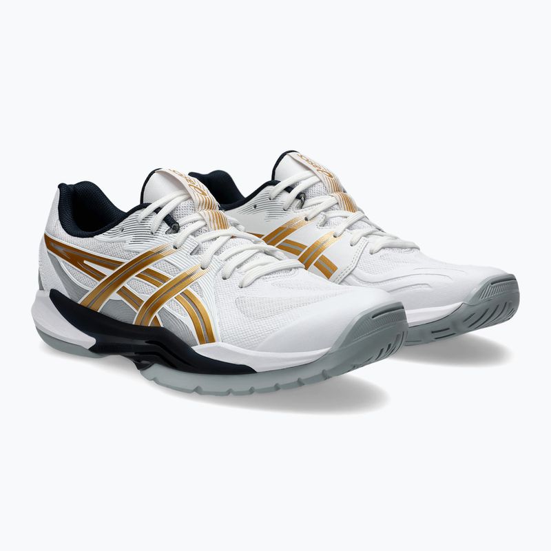 Кросівки чоловічі ASICS Powerbreak FF white/rich gold 10