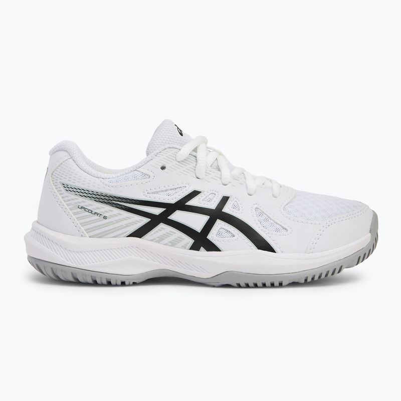 Кросівки дитячі ASICS Upcourt 6 GS white/black 2