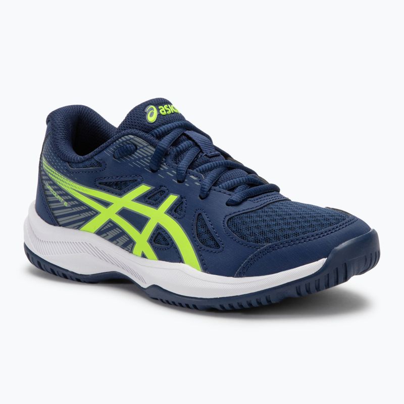 Кросівки дитячі ASICS Upcourt 6 GS blue expanse/safety yellow