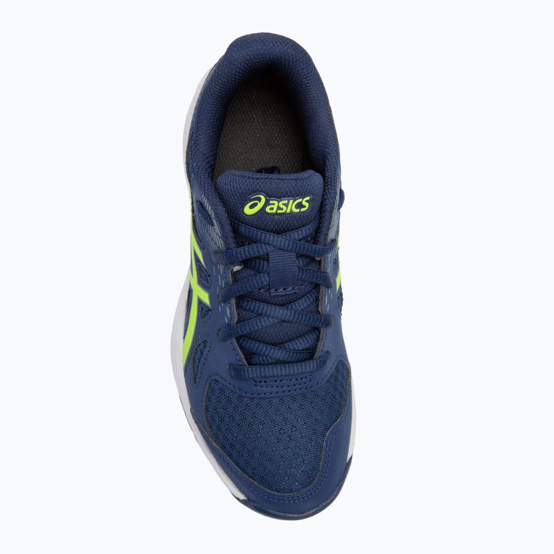 Кросівки дитячі ASICS Upcourt 6 GS blue expanse/safety yellow 5