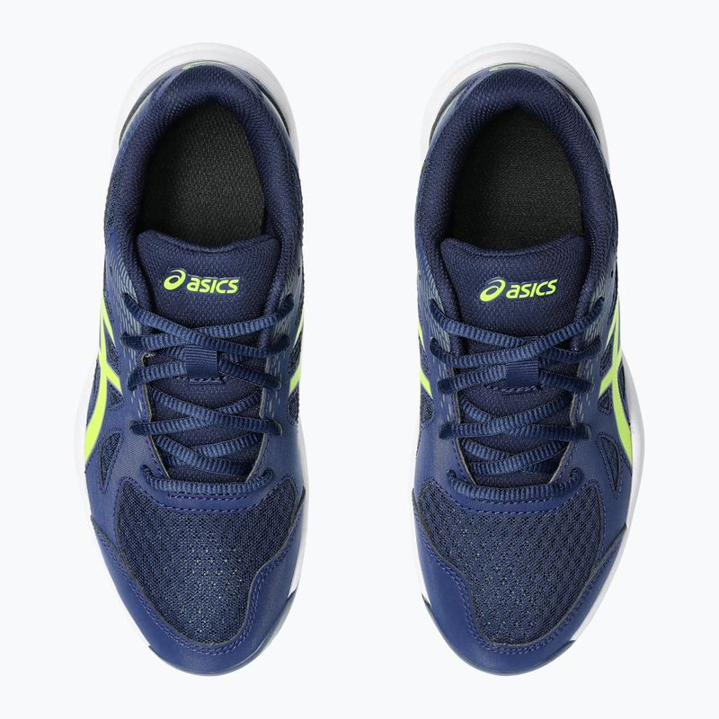 Кросівки дитячі ASICS Upcourt 6 GS blue expanse/safety yellow 12