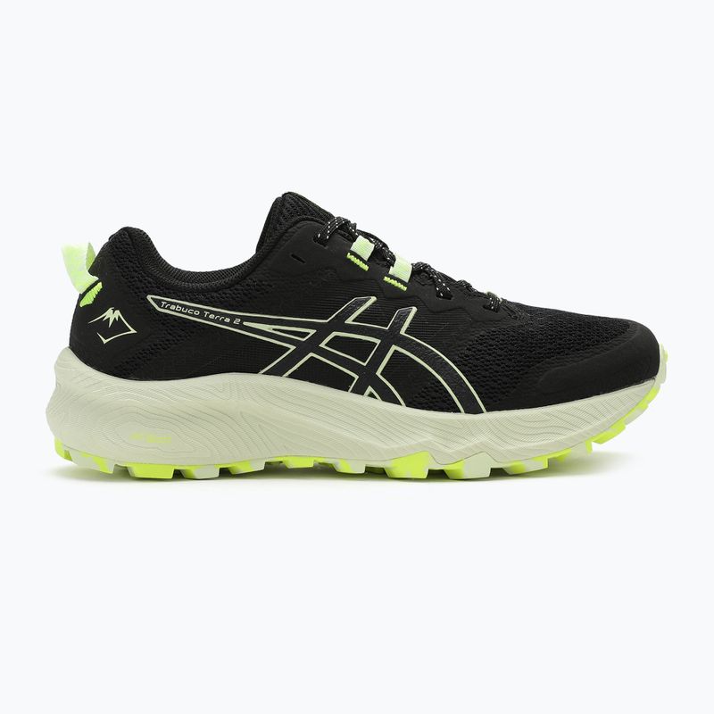 Кросівки для бігу жіночі ASICS Trabuco Terra 2 black/cool matcha 2