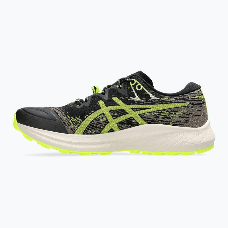 Кросівки для бігу чоловічі ASICS Fuji Lite 5 black/safety yellow 9