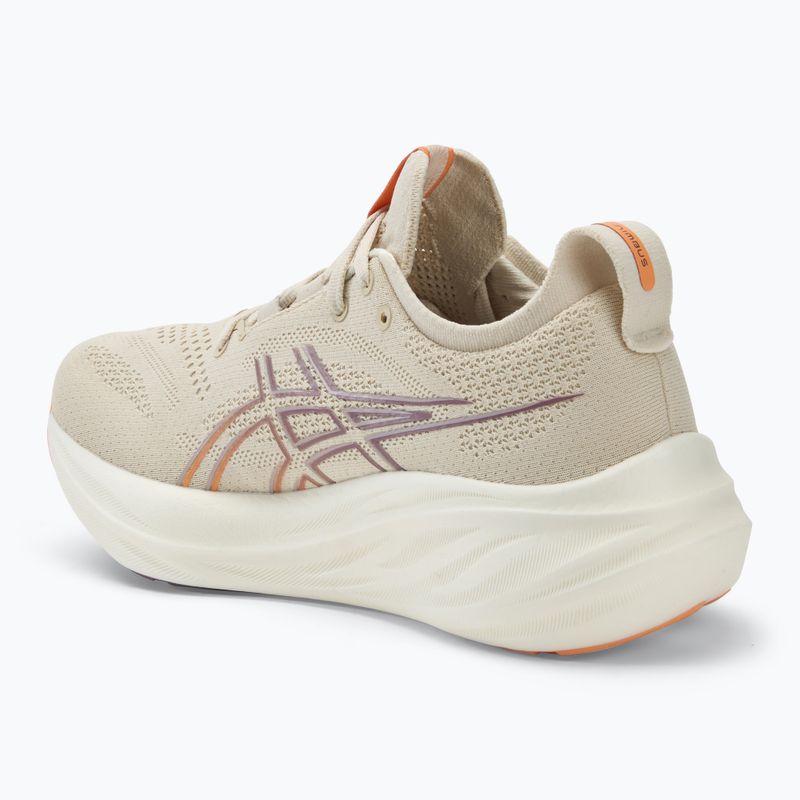 Кросівки для бігу жіночі ASICS Gel-Nimbus 26 oatmeal/faded orange 3