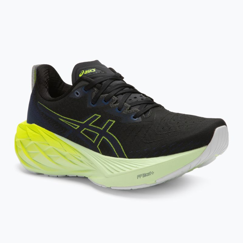 Кросівки для бігу чоловічі ASICS Novablast 4 black/blue expanse