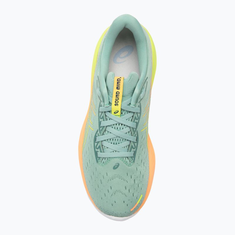 Кросівки для бігу чоловічі ASICS Gel-Cumulus 26 Paris light celadon/safety yellow 5